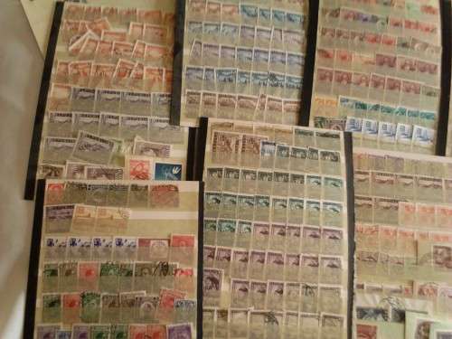 HUGE COLLECTION IN BOX - UMM, MM & USED STAMPS & MORE - HUGE CAT. VALUE - PLEASE SEE ALL 75 SCANS.