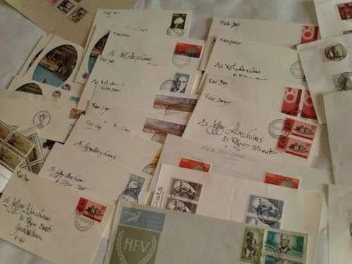 HUGE COLLECTION IN BOX - UMM, MM & USED STAMPS & MORE - HUGE CAT. VALUE - PLEASE SEE ALL 75 SCANS.