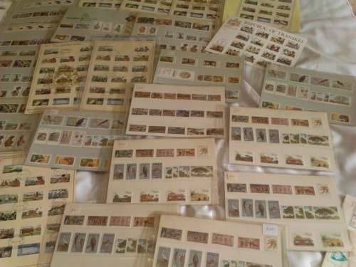 HUGE COLLECTION IN BOX - UMM, MM & USED STAMPS & MORE - HUGE CAT. VALUE - PLEASE SEE ALL 75 SCANS.