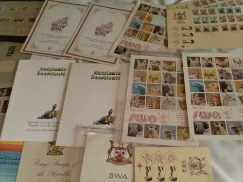HUGE COLLECTION IN BOX - UMM, MM & USED STAMPS & MORE - HUGE CAT. VALUE - PLEASE SEE ALL 75 SCANS.