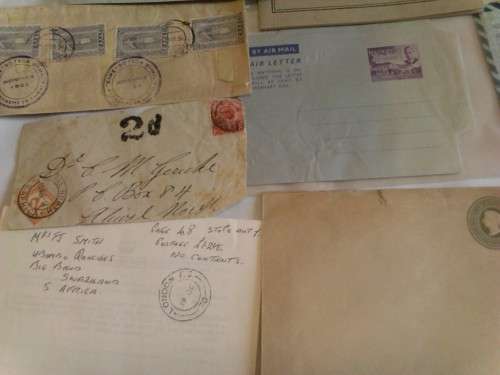SCARCE COLLECTION OF POSTAL HISTORY AND MORE -HIGH CAT. VALUE - PLEASE READ BELOW.