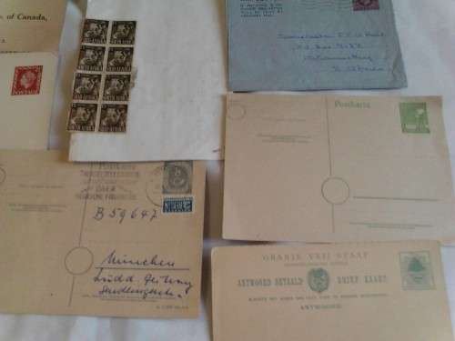 SCARCE COLLECTION OF POSTAL HISTORY AND MORE -HIGH CAT. VALUE - PLEASE READ BELOW.