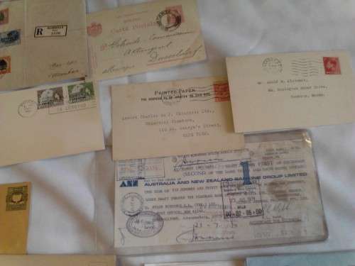 SCARCE COLLECTION OF POSTAL HISTORY AND MORE -HIGH CAT. VALUE - PLEASE READ BELOW.