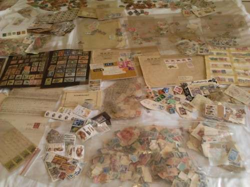 GREAT COLLECTION - UMM, MM & USED STAMPS & LOTS MORE - HIGH CAT. VALUE - PLEASE SEE ALL 25 SCANS.