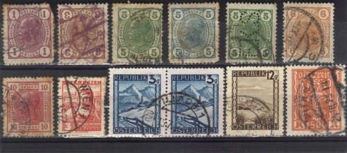 AUSTRIA2 - FINE USED - GOOD LOT - PLEASE READ & SEE BELOW.
