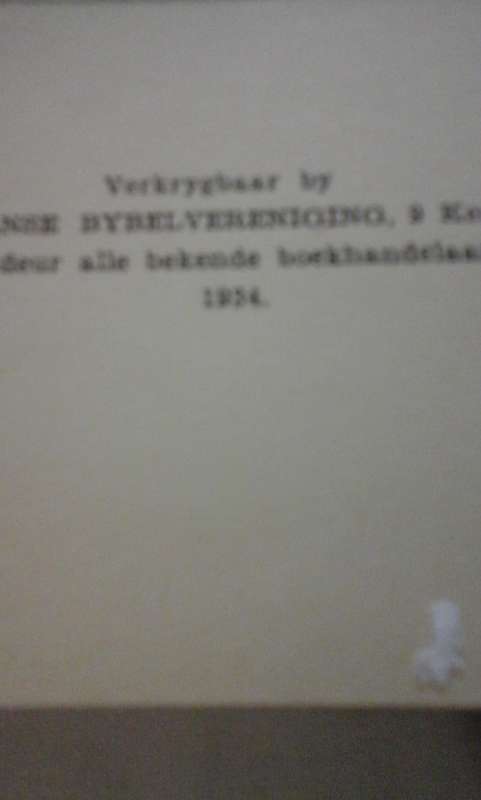 1934,  Geskiedenis van die Ned. Geref. Kerke deur G.B.A. Gerdener.