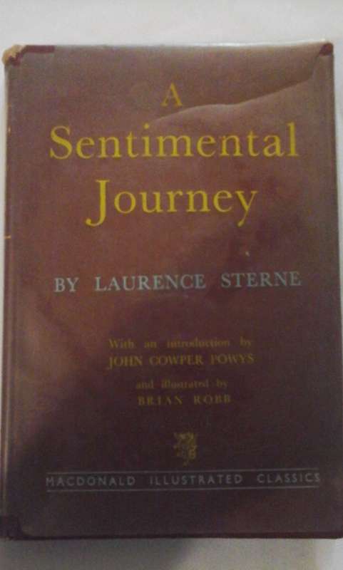 A Sentimental Journey, illustrated classics by Laurence Stern.