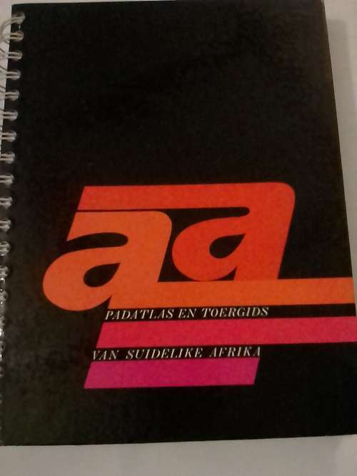 `AA PADATLAS EN TOERGIDS VAN SUID AFRIKA`  - SEE and READ BELOW FOR INFO