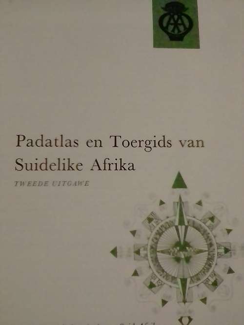 `AA PADATLAS EN TOERGIDS VAN SUID AFRIKA`  - SEE and READ BELOW FOR INFO