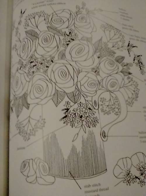 `CREATIVE RIBBON EMBROIDERY` - BY SALLI VAN RENSBURG - SEE and READ BELOW FOR INFO