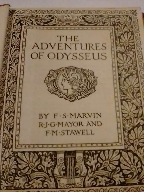 1929 The Adventures of Odysseus by Marvin, Mayor and Stanwell.