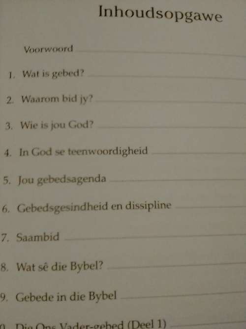 # `GEBED` - BYBELSTUDIE DEUR JOHAN SMIT - PLEASE READ BELOW FOR INFO