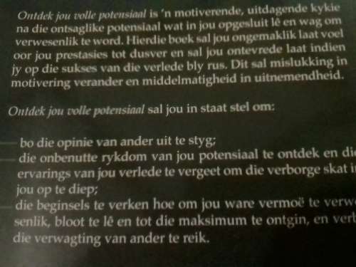 Ontdek jou volle potensiaal deur Dr. Myles Munroe, Self-help book.