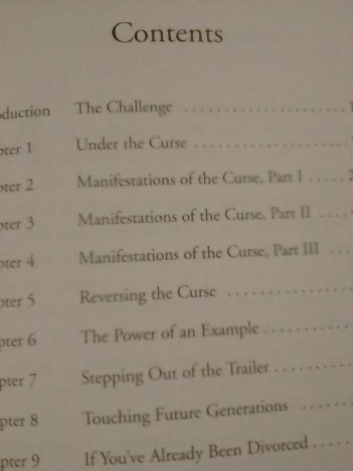 Breaking the Cycle of Divorce by John Trent.