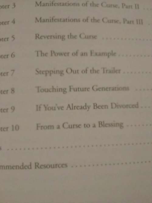Breaking the Cycle of Divorce by John Trent.