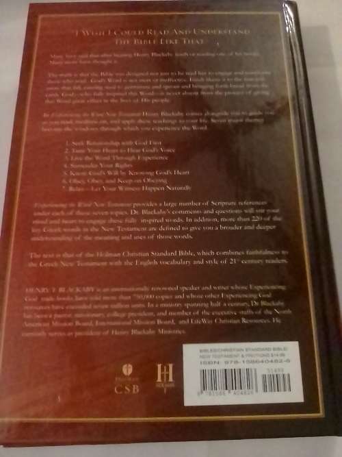Experiencing the Word New Testament - Standard Bible by H. Blackaby