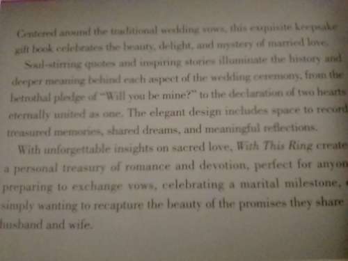 With this Ring, by Joana Weaver.
