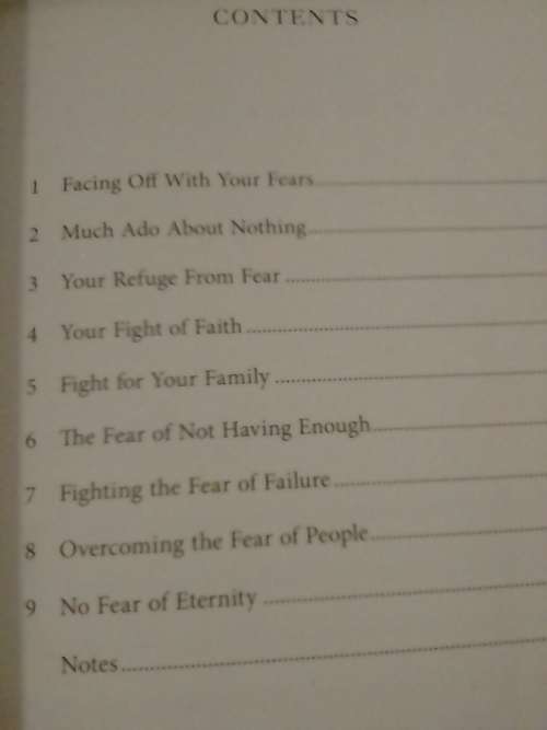 Fear Fighters by Jentezen Franklin.