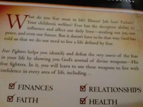 Fear Fighters by Jentezen Franklin.