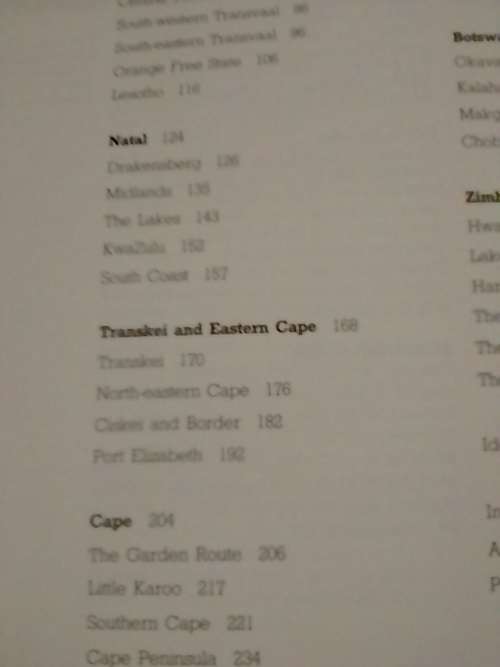 Game parks and nature reserves in South Africa