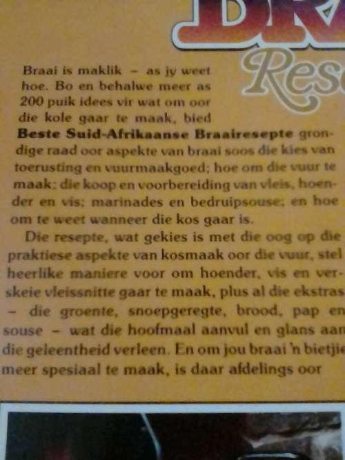 # `BRAAI RESEPTE` - DEUR CHRISTA KIRSTEIN - PLEASE READ BELOW FOR INFO