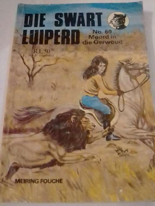 `DIE SWART LUIPERD No.60` - MOORD IN DIE OERWOUD -  BRAAM LE ROUX - PLEASE READ BELOW FOR INFO