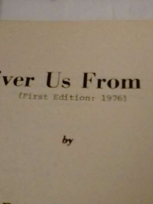 `CLEVELAND WESTERN` - DELIVER US FROM EVIL - BY EMERSON DODGE - PLEASE READ BELOW FOR INFO