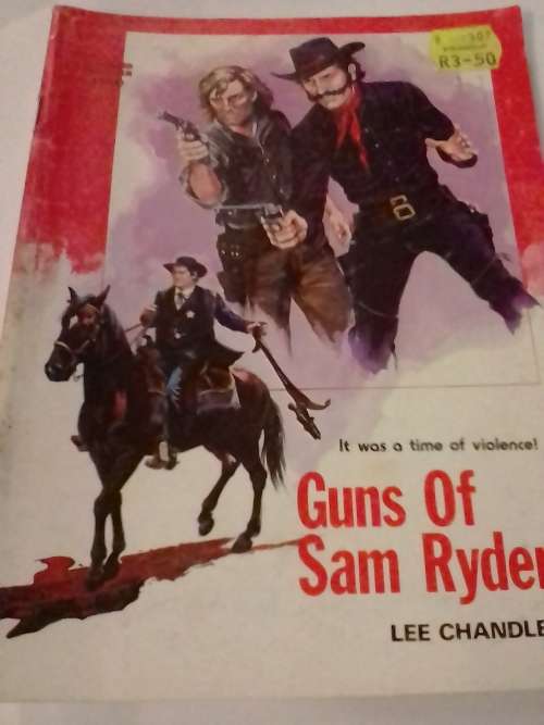 `CLEVELAND WESTERN` - GUNS OF SAM RYDER -  BY LEE CHANDLER- PLEASE READ BELOW FOR INFO
