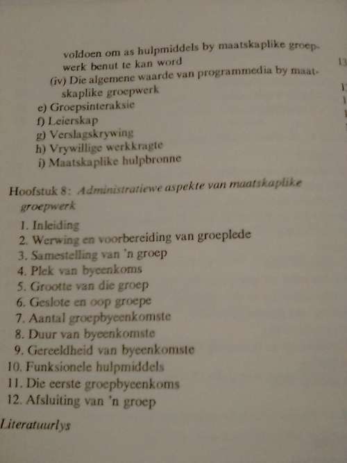 Maatskaplike groepwerk deur M.S.E. du Preez.