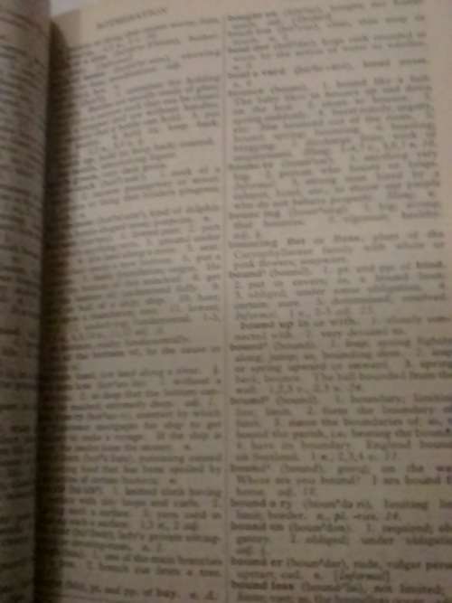 1948 Thorndike English Dictionary, Frank Blake Prize 1947.