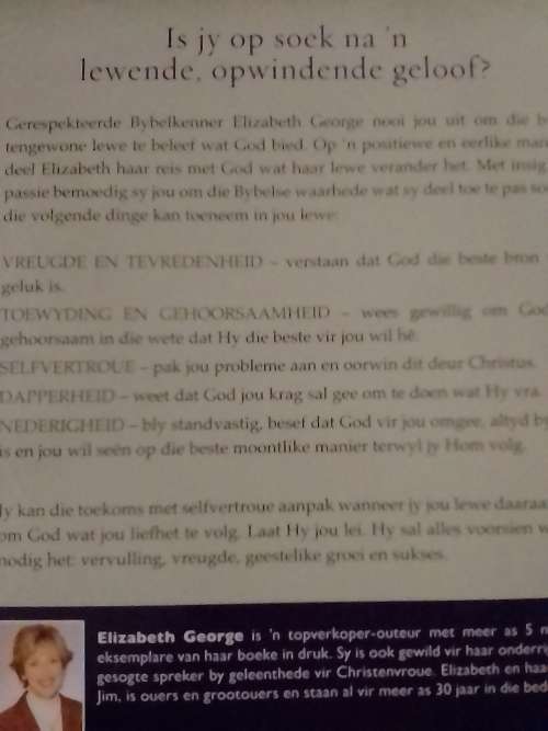 Leef God se plan, deur Elizabeth George.