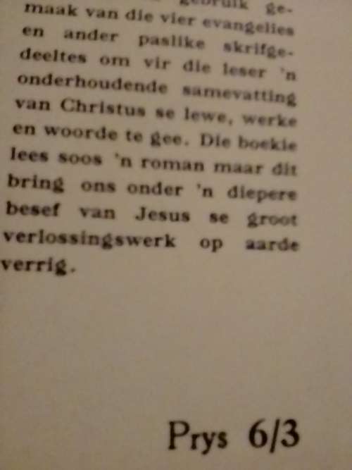 1944 Die Lewe van Ons Here Jesus Christus deur Ds. F.J. Berning Malan