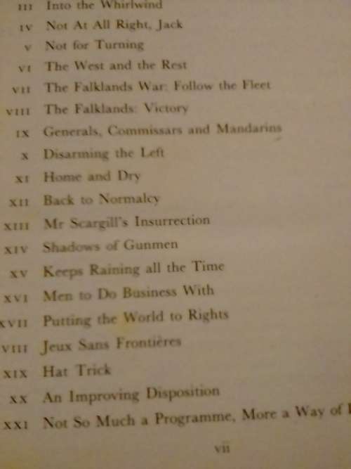 `MARGARET THATCHER, THE DOWNING STREET YEARS` - READ BELOW FOR MORE INFO