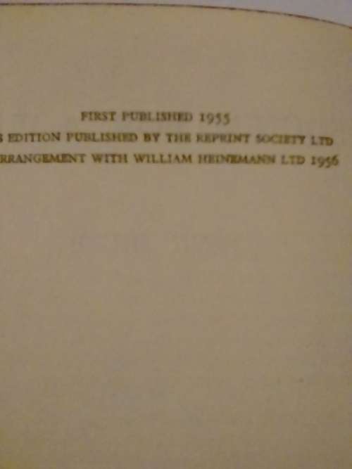 1956  Requiem for a Wren, Novel by Nevil Shute.