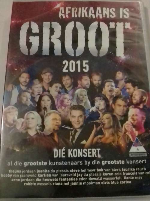 `AFRIKAANS IS GROOT 2015` - DIE KONSERT - SEE and READ BELOW FOR INFO