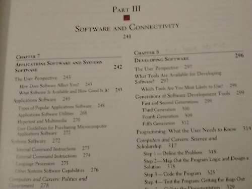 Computers, The user Perspective with Software Laboratories, 853 Pages.