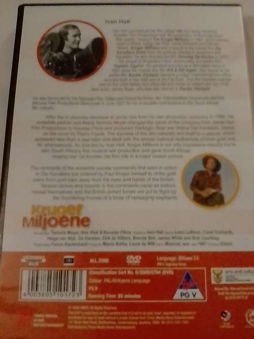MOVIE  `KRUGER MILJOENE` - MET CAREL TRICHARDT EN GE KORSTEN - SEE and READ BELOW FOR INFO