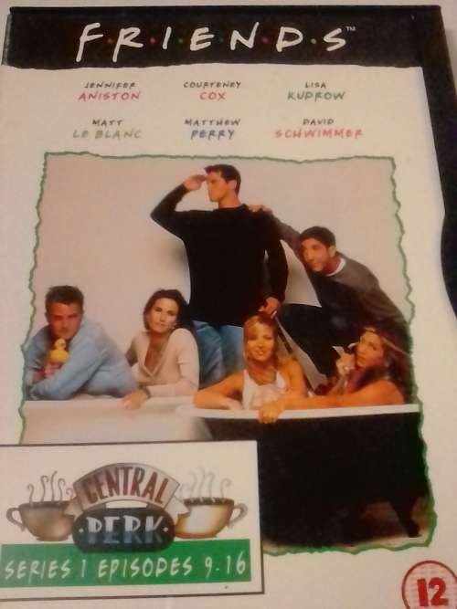 `F.R.I.E.N.D.S` - SERIES 1 - EPISODES 9 -16 , SEE and READ BELOW FOR INFO.