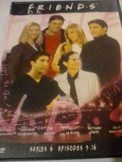 `F.R.I.E.N.D.S` - SERIES 6 - EPISODES 9-16 , SEE and READ BELOW FOR INFO.