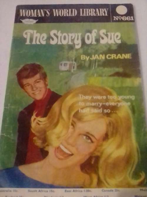 1967 - Fleetway library No.661 , The story of Sue by Jan Crane.