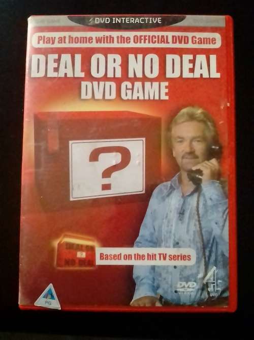 `DEAL OR NO DEAL DVD GAME, BASED ON THE HIT TV SERIES - SEE and READ BELOW FOR INFO