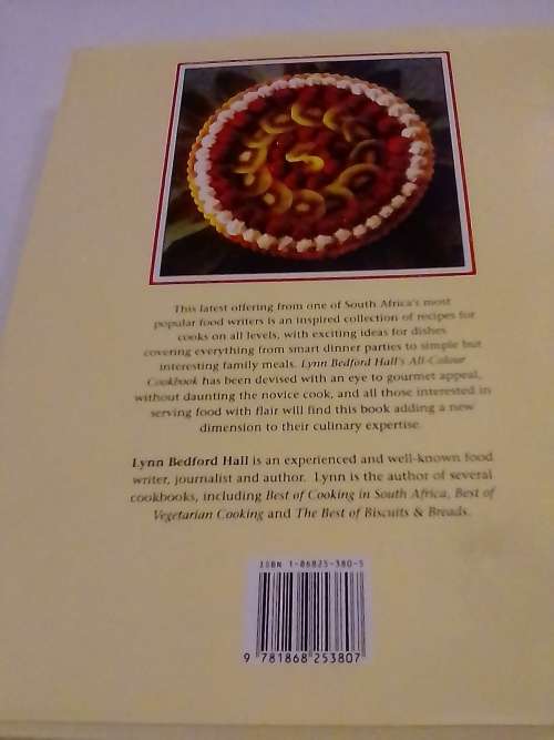 All colour Cookbook  - By Lynn Bedford Hall's.
