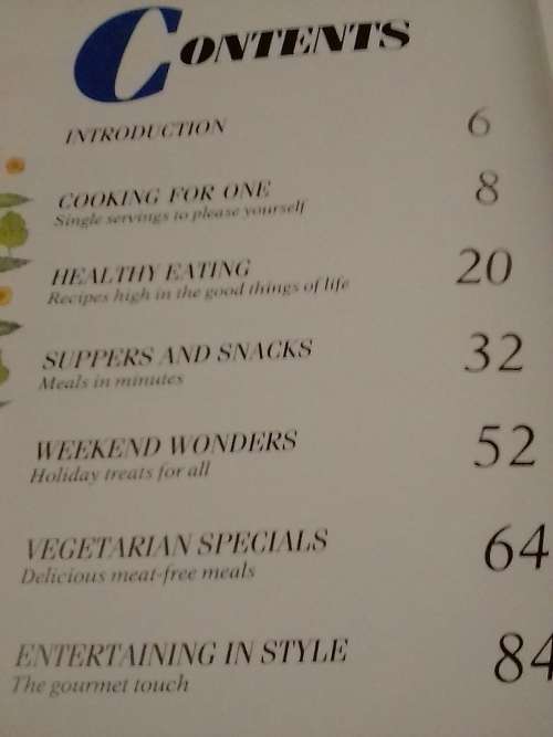 Woman and Home microwave cookery, over 200 recipes.