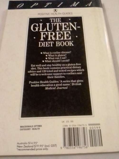 The Gluten free diet book,  By Dr. P.Rawcliffe and R.Rolph, SRD.