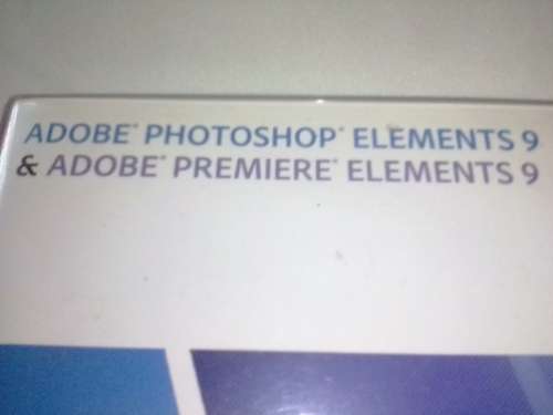 `ADOBE PHOTOSHOP ELEMENTS 9 and PREMIERE ELEMENTS 9` - INCLUDE 4 DVD`s - PLEASE READ BELOW FOR INFO
