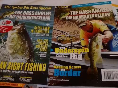 12 x Angler Issues - Include Bass Angler, SA Bass, Carp and Tight Lines - Bid per issue