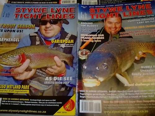 12 x Angler Issues - Include Bass Angler, SA Bass, Carp and Tight Lines - Bid per issue