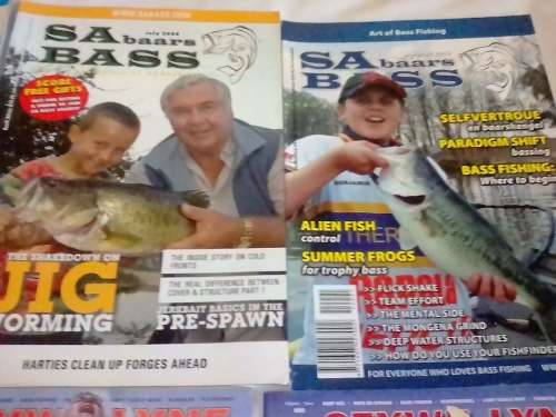 12 x Angler Issues - Include Bass Angler, SA Bass, Carp and Tight Lines - Bid per issue