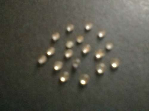 18 x SMALL DIAMONDS - ALL TESTED - 1.5mm, (BID IS PER DIAMOND TO TAKE ALL),PLEASE SEE AND READ BELOW