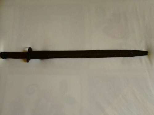 WOW, Original Australian SLAZ 42 Enfield 1907 Bayonet, Scabbard Mangrovite - PLEASE READ BELOW.